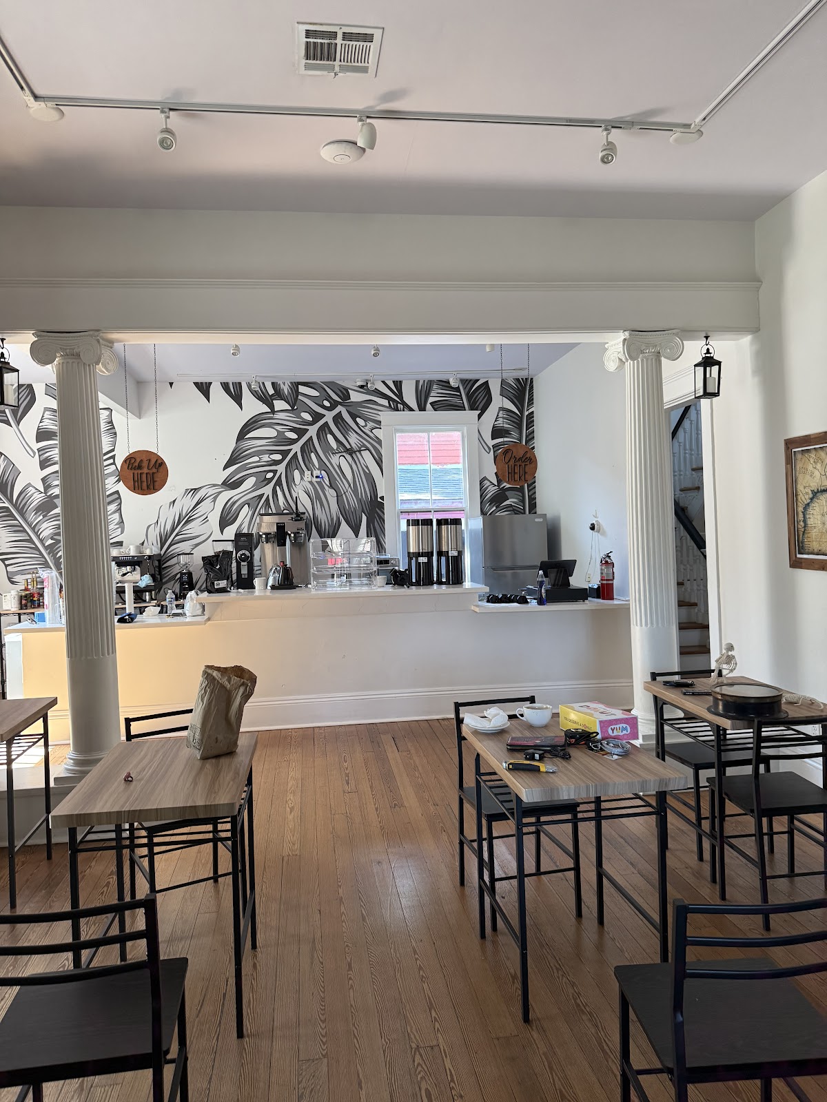Ghost Ship Coffee Roasters interior