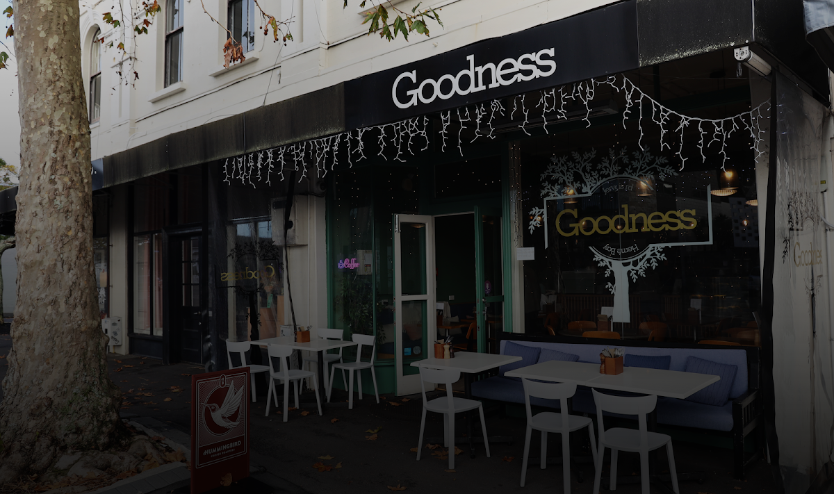 Goodness Cafe : Jervois Road interior