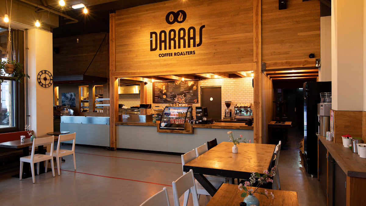 Darras Coffee Roasters Amsterdam interior