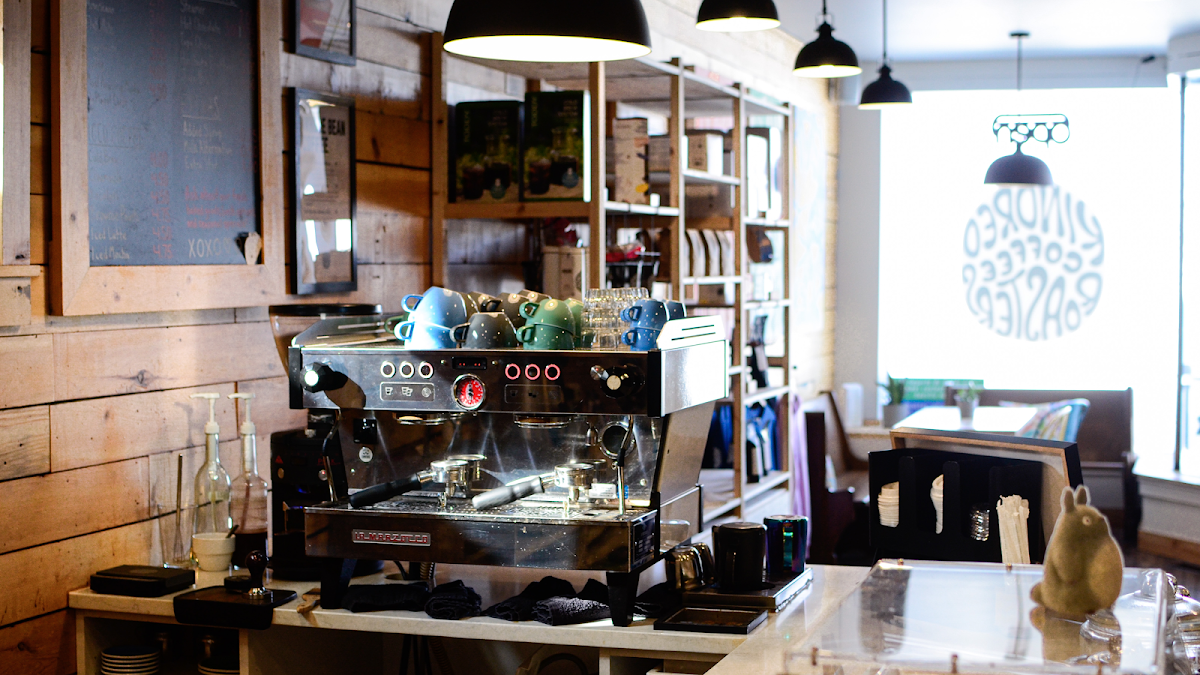 Kindred Coffee Roasters interior