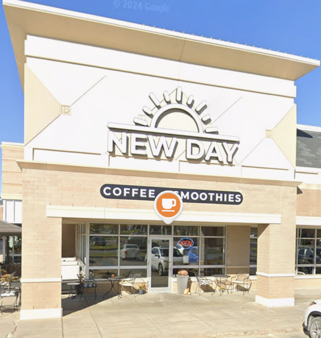 New Day Coffee and Smoothies interior