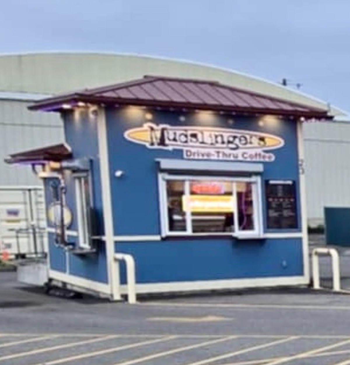 Mudslingers Drive Thru Coffee interior