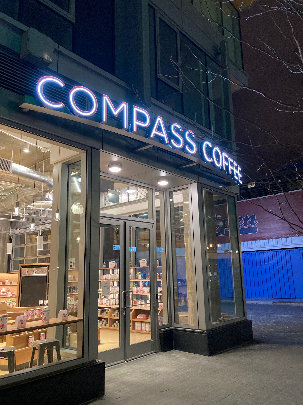 Compass Coffee interior