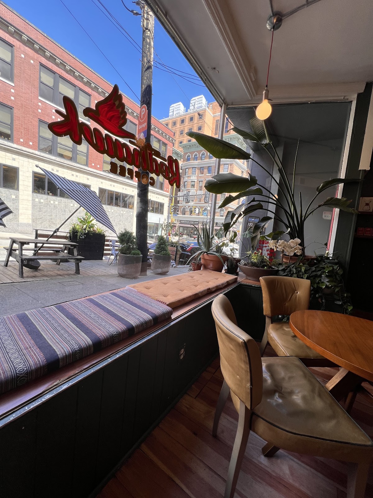 Redhawk Coffee Roasters interior