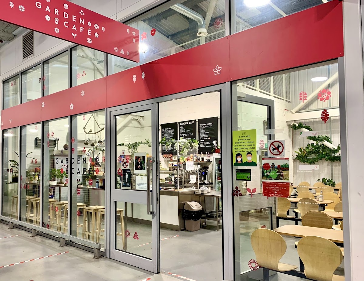 Garden Cafe interior