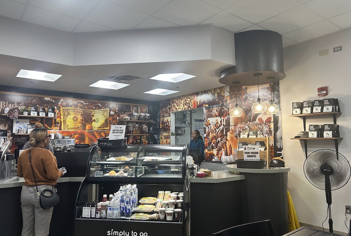 The Black Coffee Company at Morehouse College interior