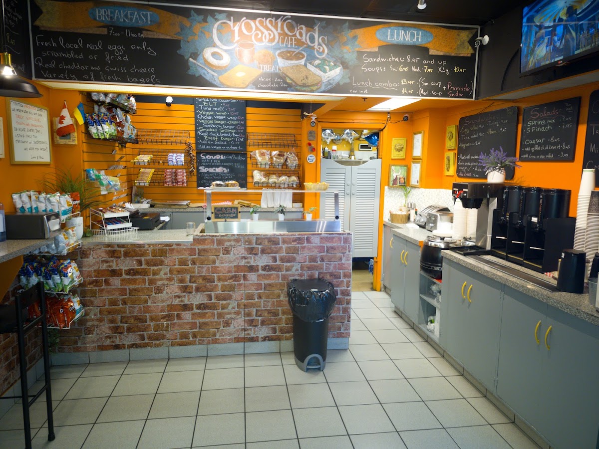 Crossroads Cafe interior