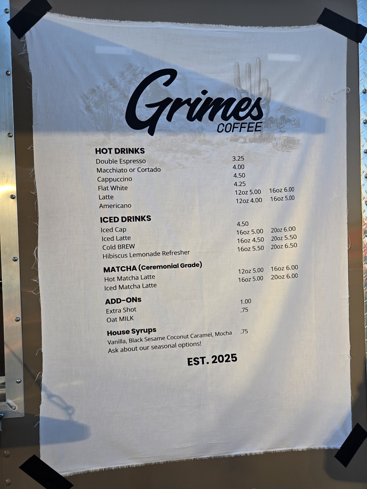 Grimes Coffee Co. interior