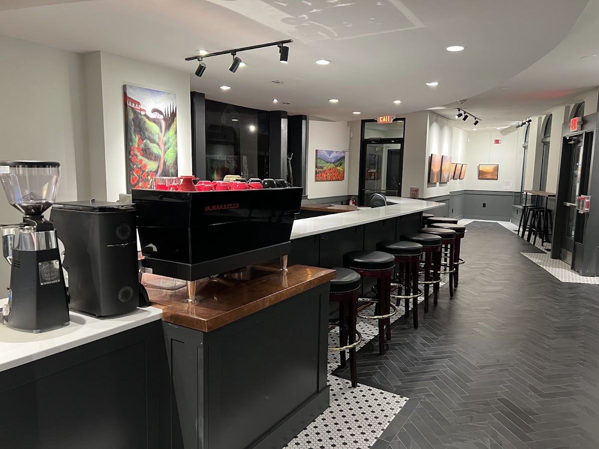 Flat Iron Coffee Bar interior