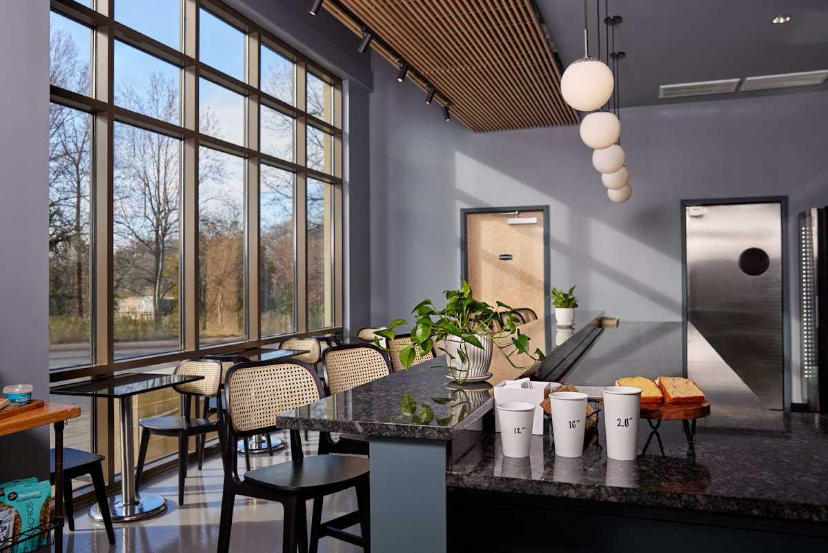 Oma's Café + Wine interior