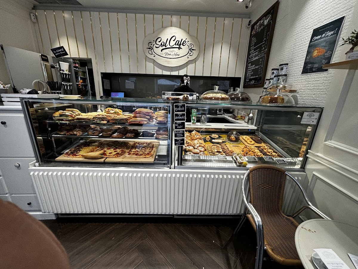 Sol cafe del Carmen interior