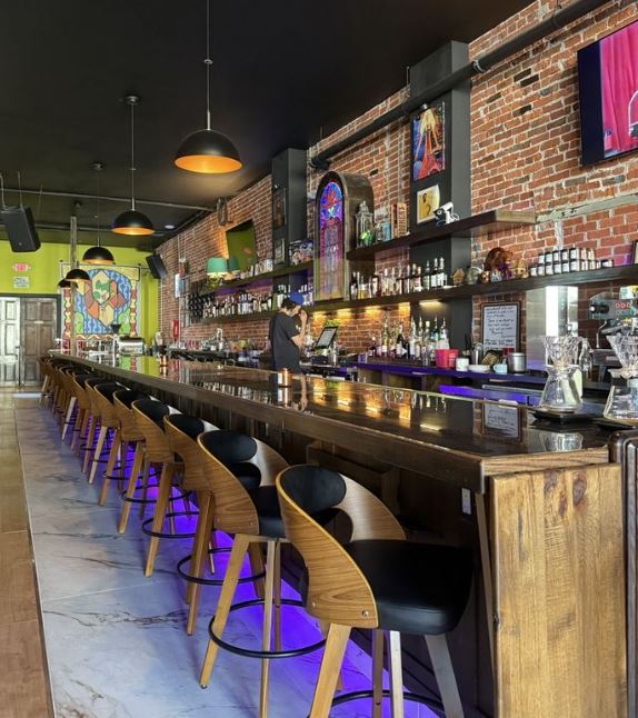 Cure Coffee and Cocktails interior