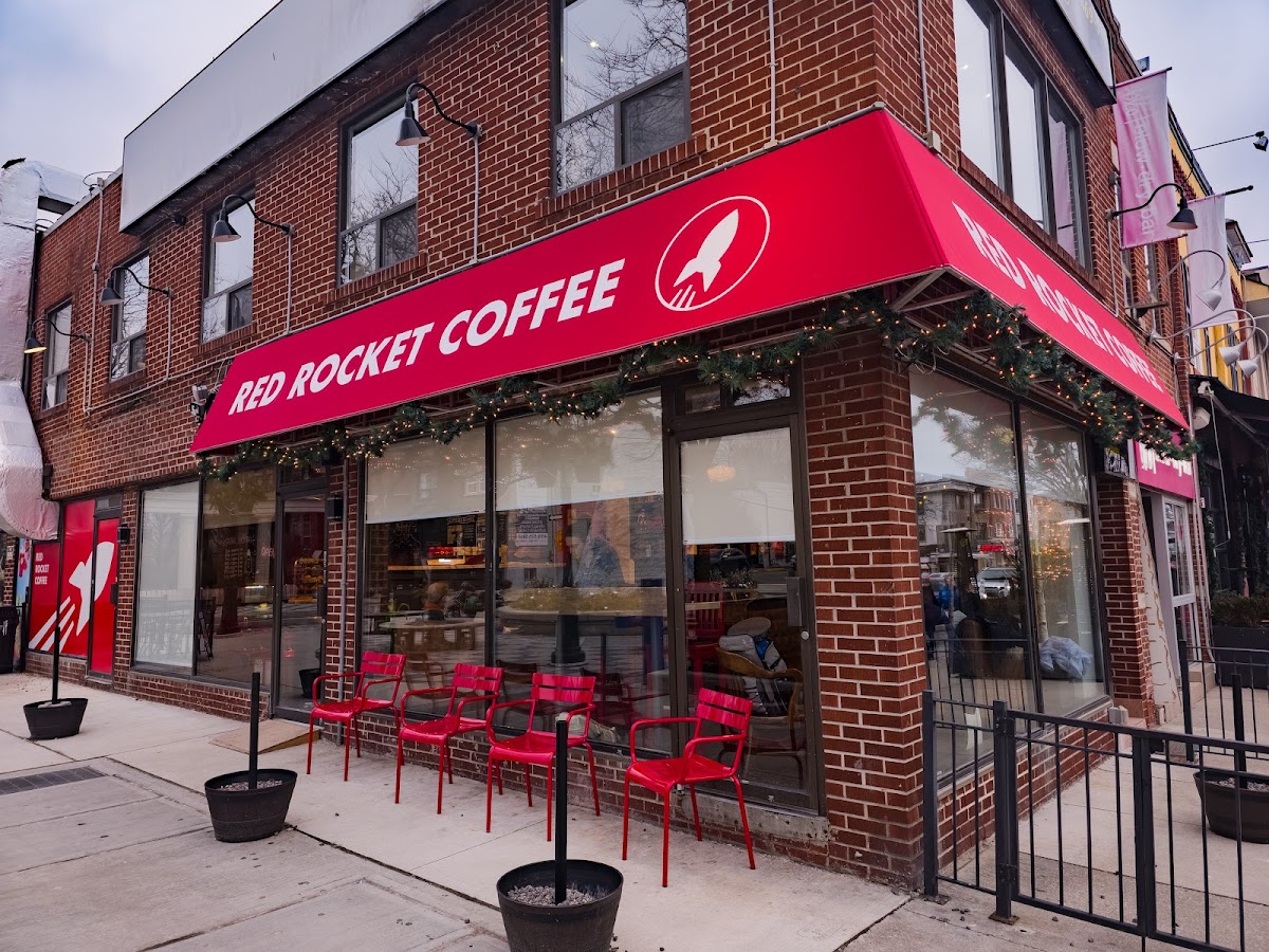Red Rocket Coffee interior