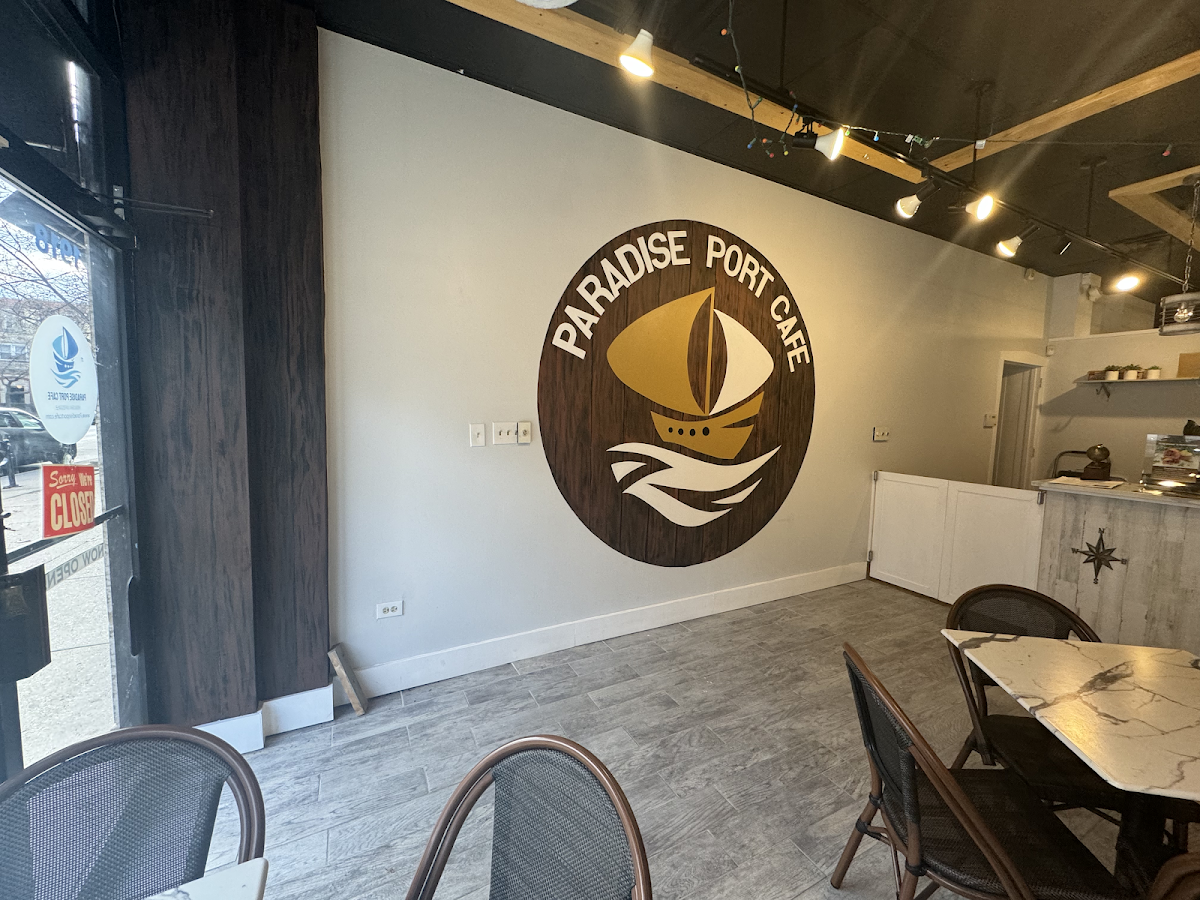 Paradise Port Cafe interior