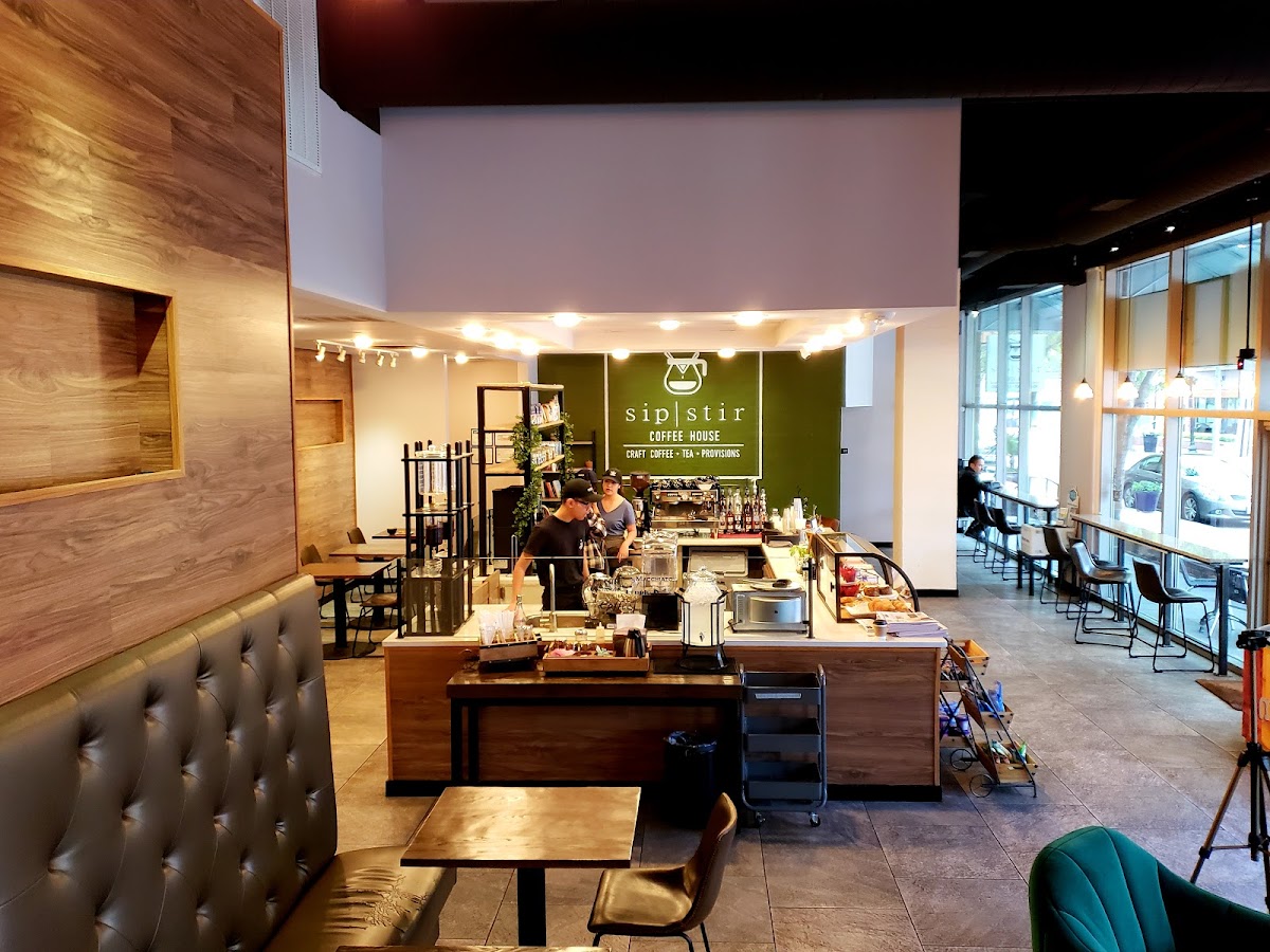 Sip Stir Coffee House interior