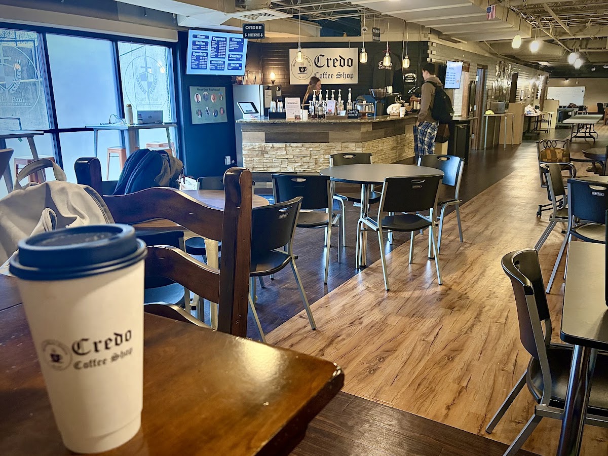 Credo Coffee Shop interior