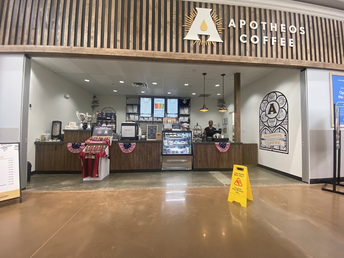 Apotheos Coffee Dallas interior