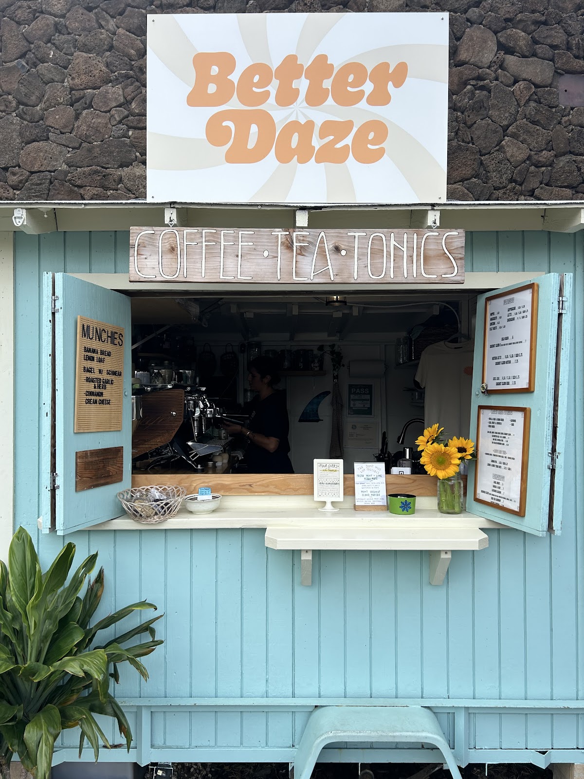 Better Daze interior