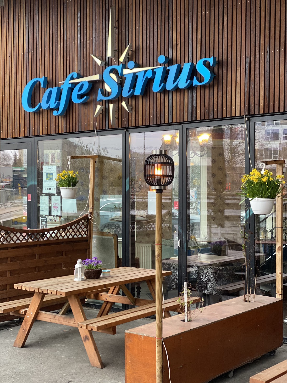 Café Sirius interior