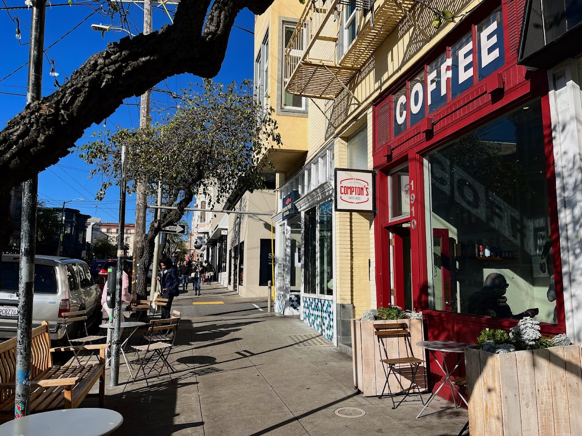Compton’s Coffee House interior