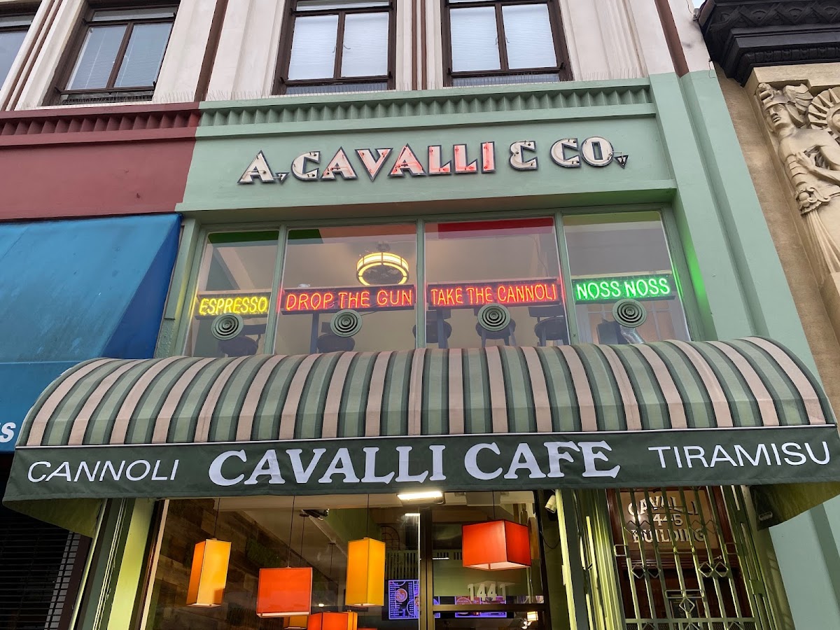 Cavalli Cafe interior