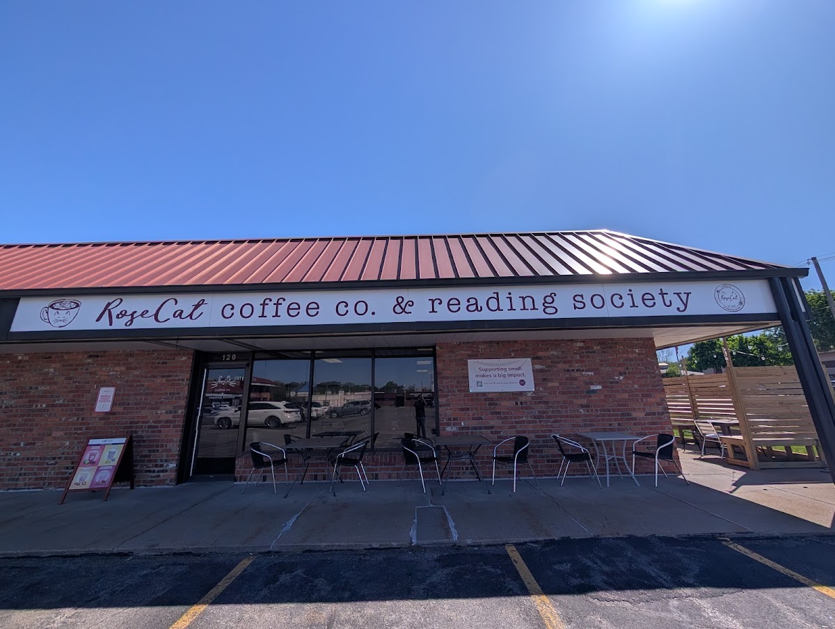 Rose Cat Coffee Company interior