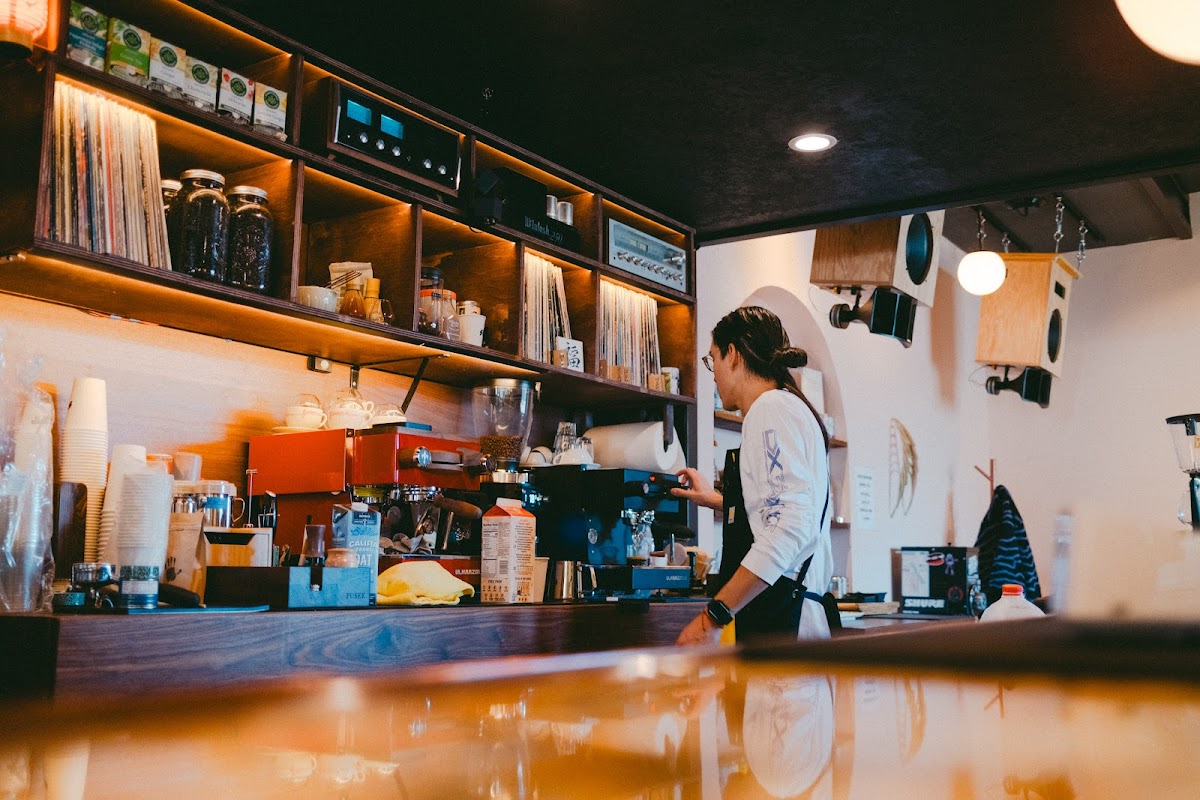 Sound Brew Coffee interior