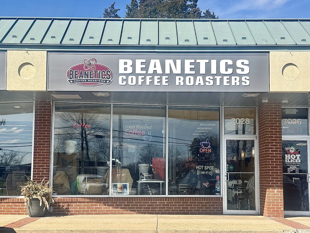 Beanetics Coffee Roasters interior