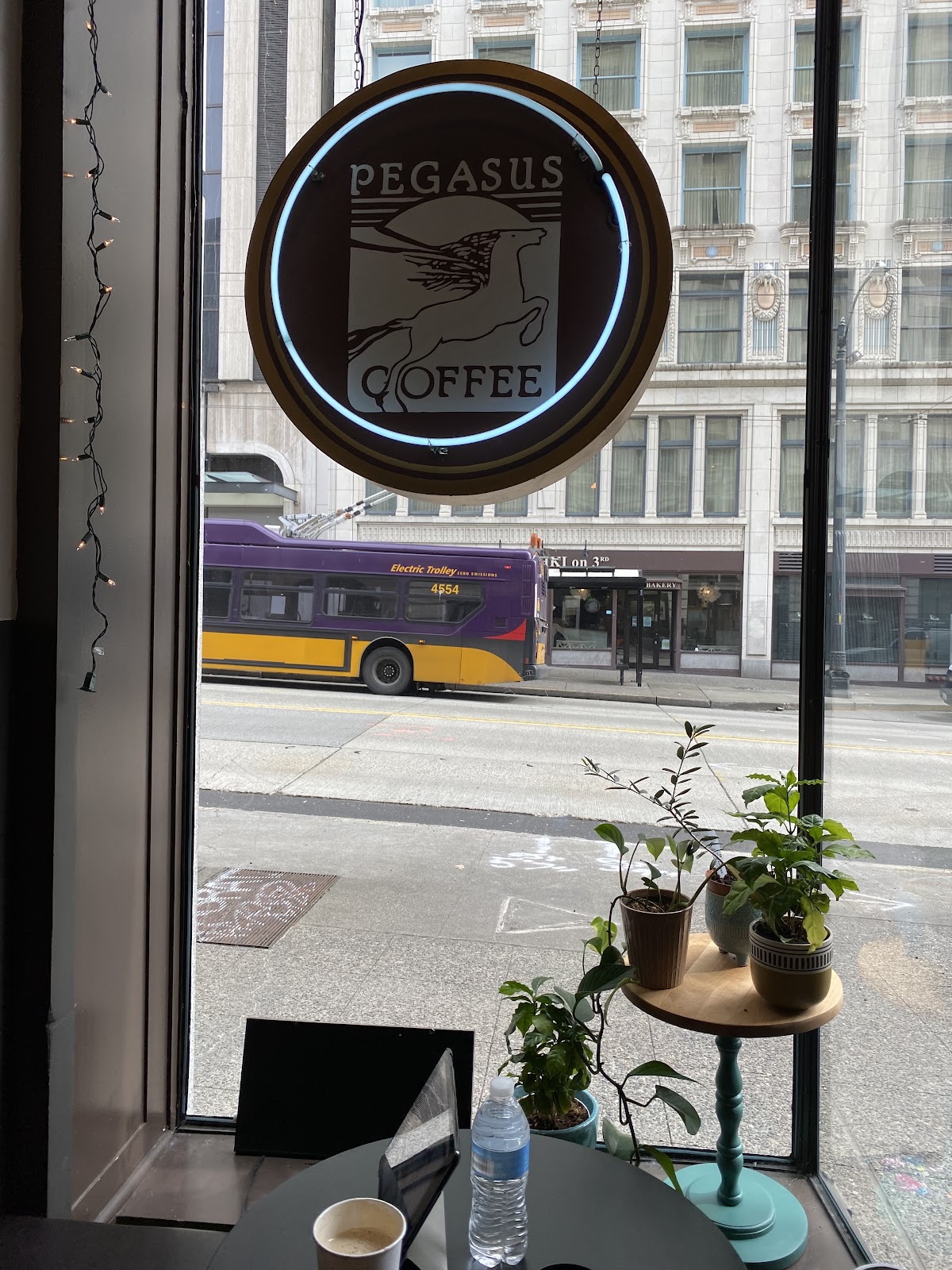 Pegasus Coffee Bar interior