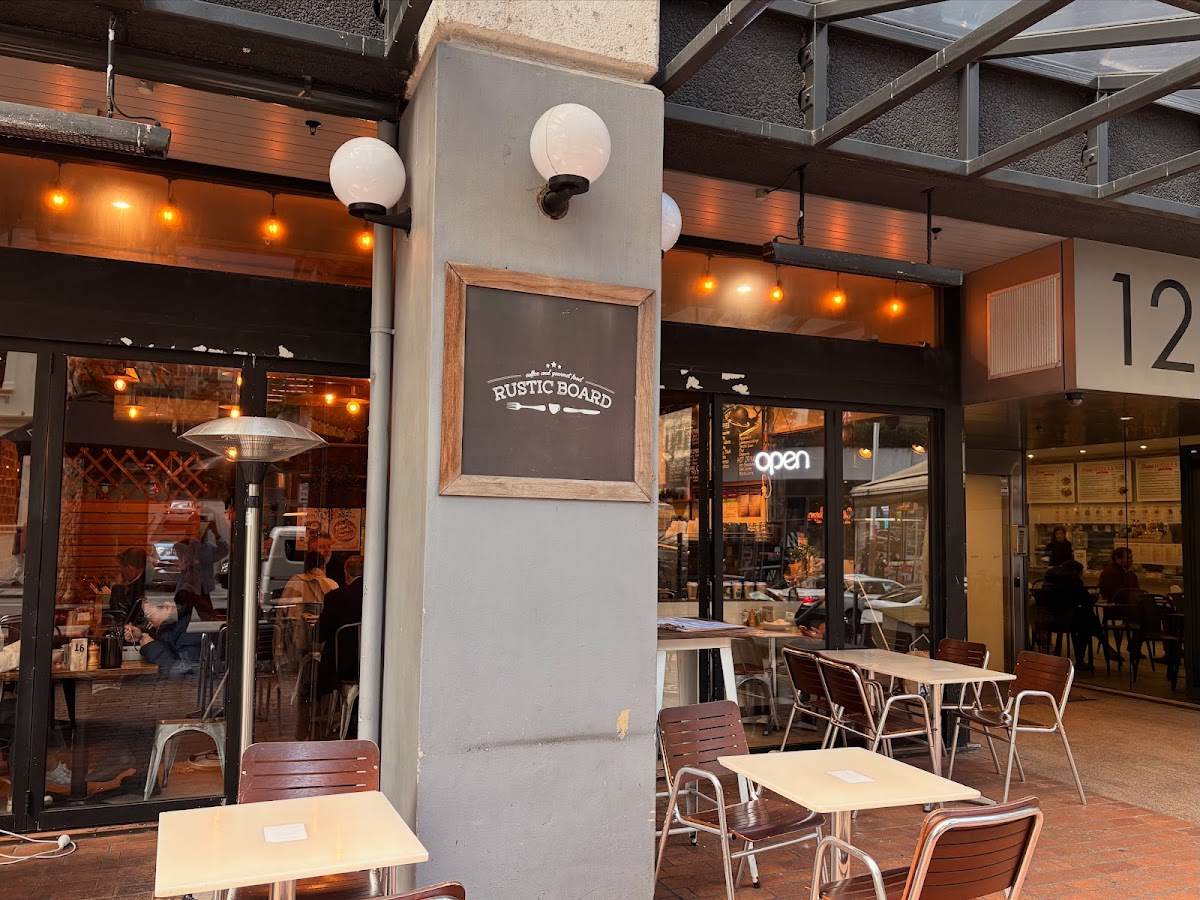 Rustic Board Cafe interior