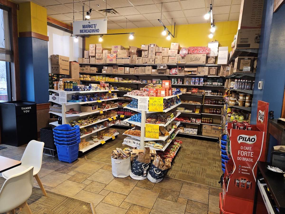 Little Brazil MN Market and Cafe interior