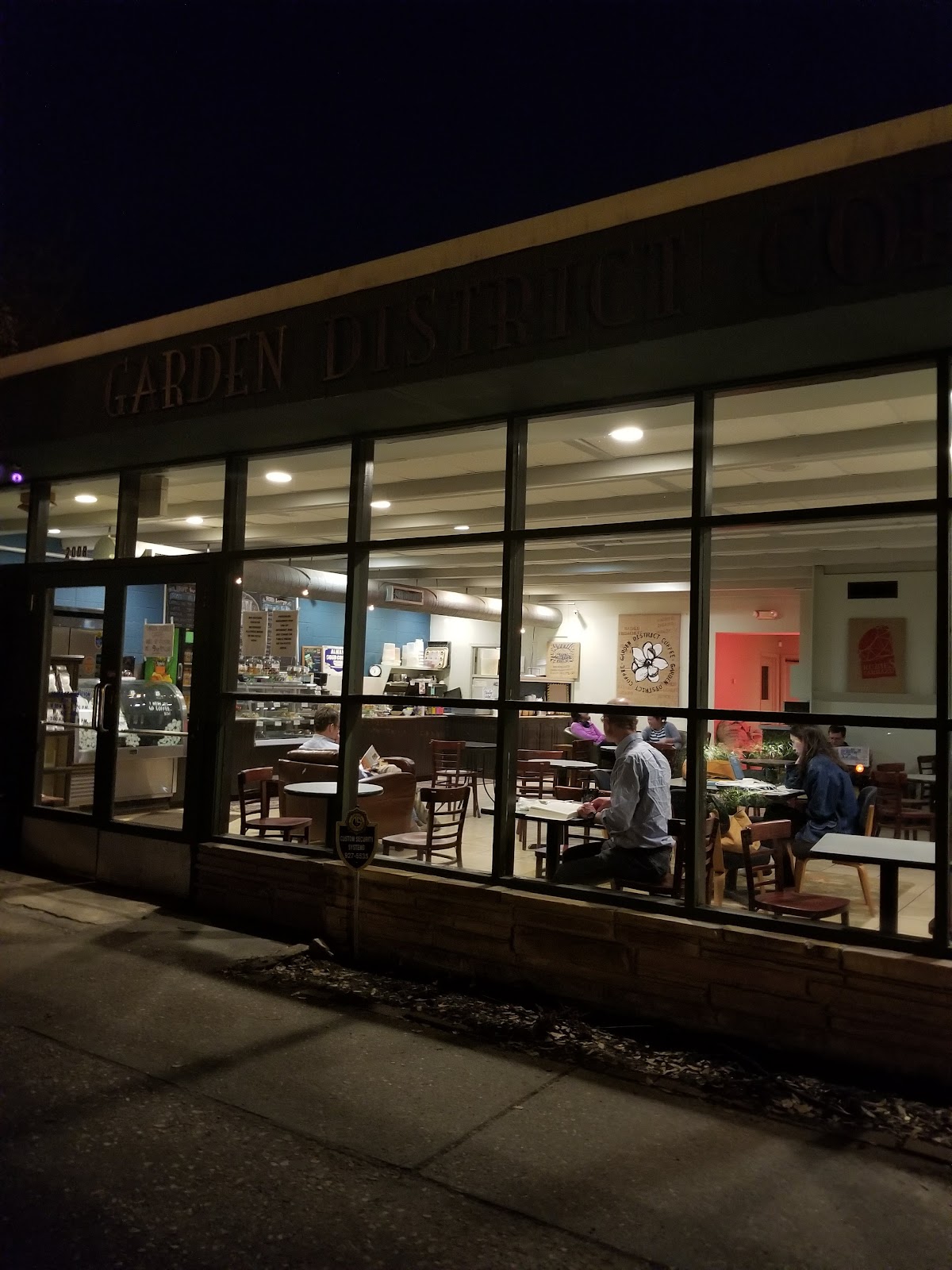 Garden District Coffee interior