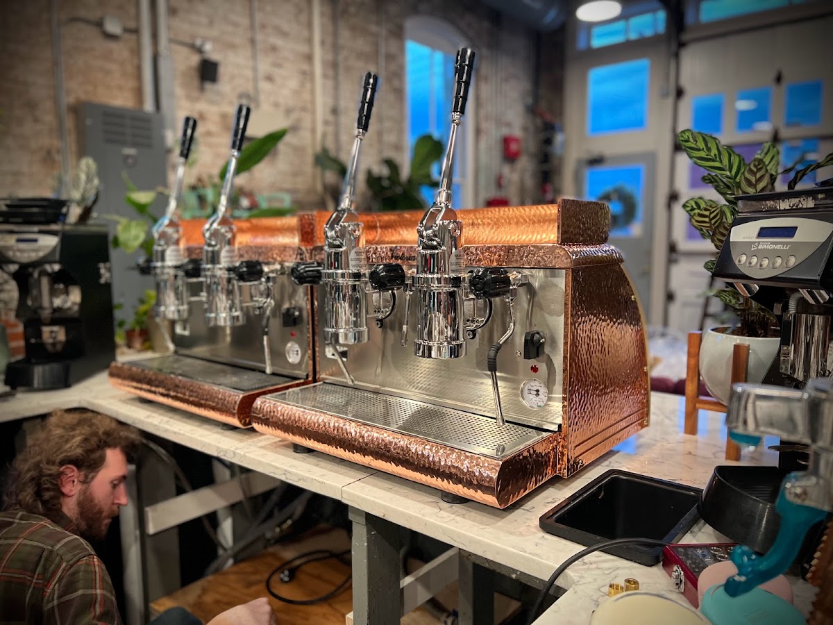 Ironclad Coffee Roasters & Baking Co. interior