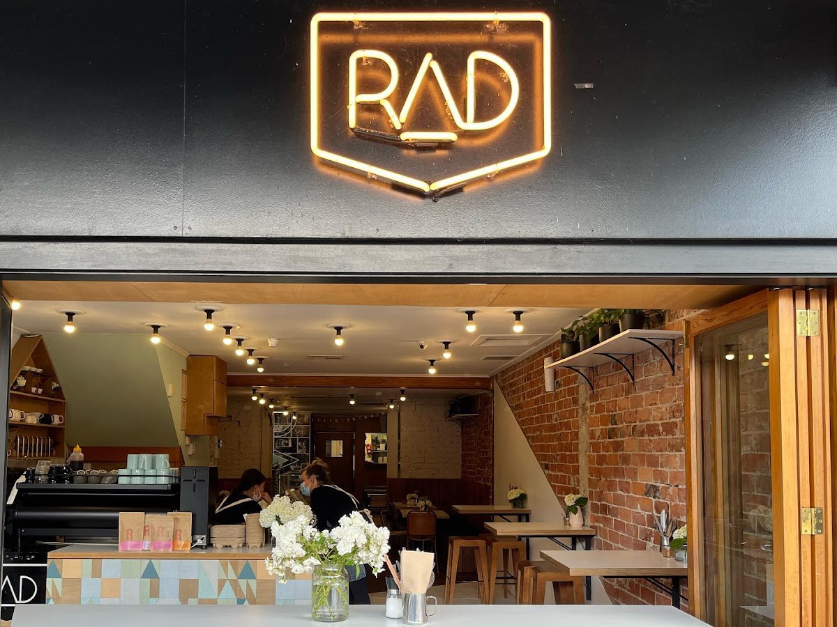 RAD Cafe interior