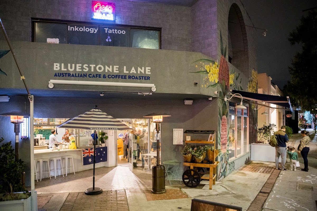 Bluestone Lane West Hollywood Café interior