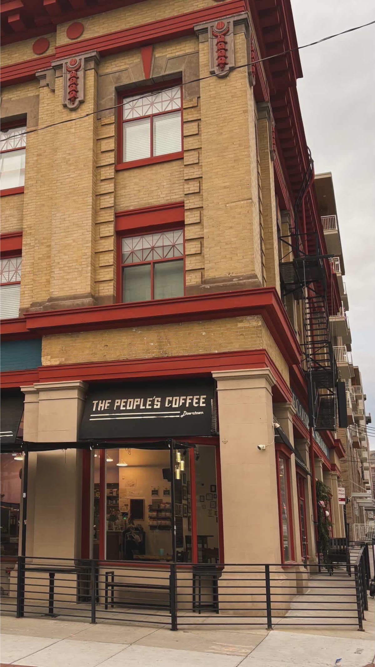 The People's Coffee interior