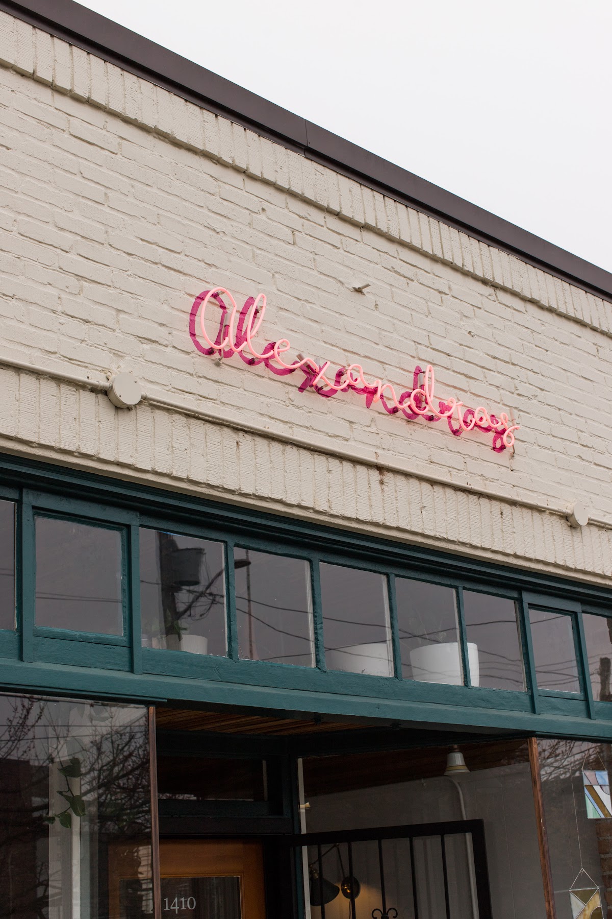 Alexandra's Macarons and Cafe interior