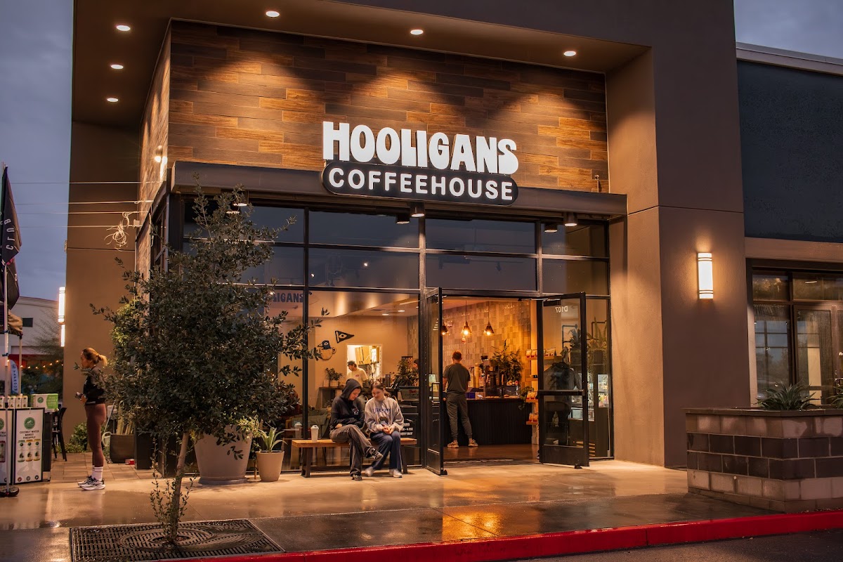 Hooligans Coffeehouse interior