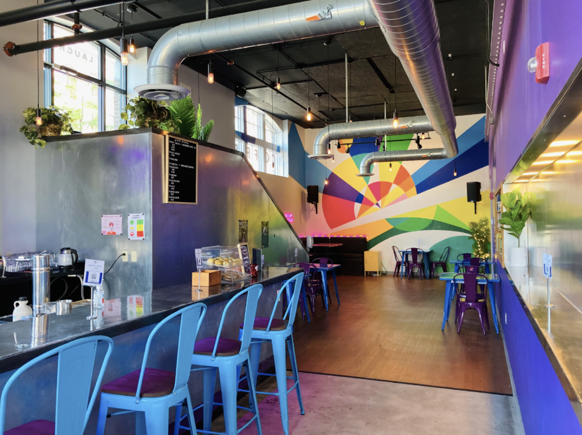 Happy Place Cafe interior