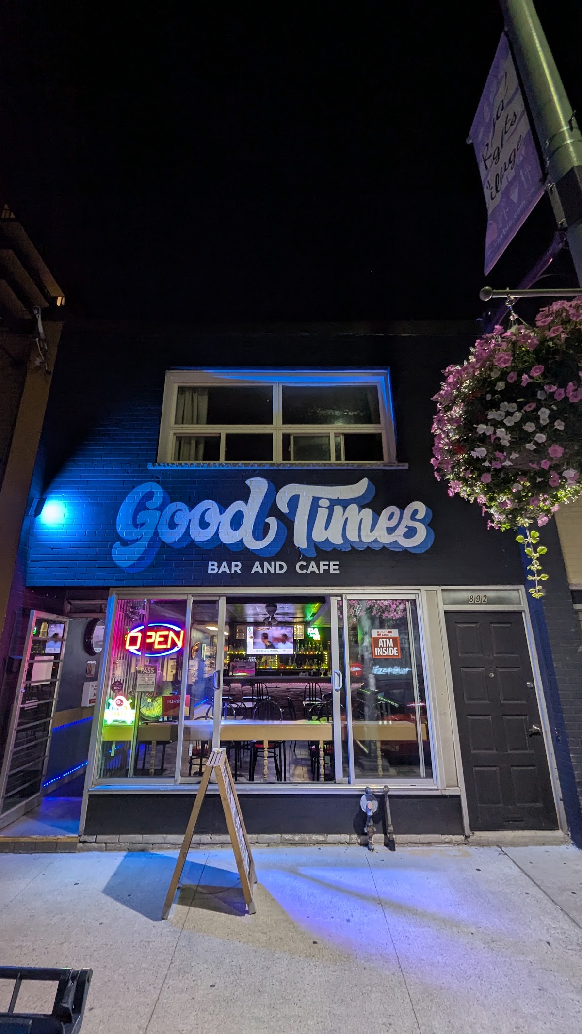 Good Times Bar Cafe interior