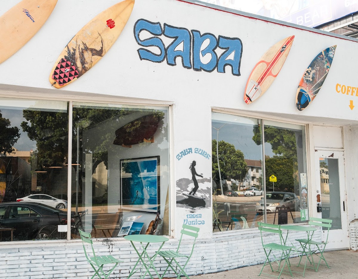 Saba Coffee Shop interior