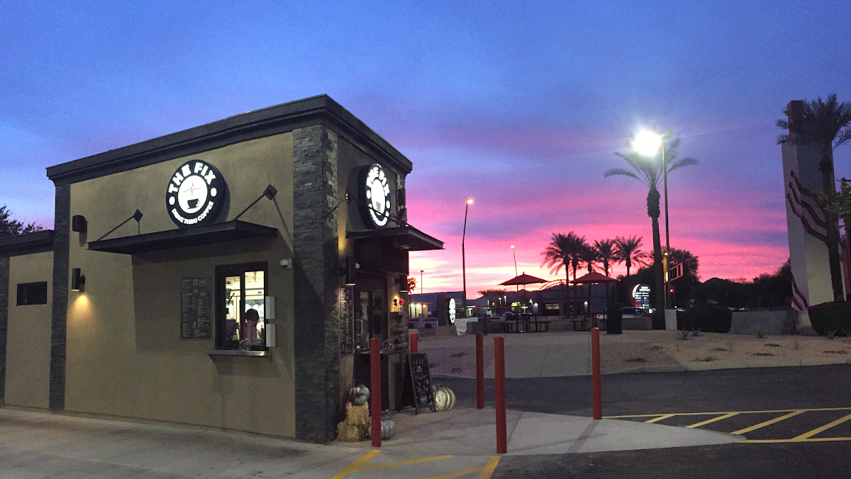 The Fix Drive Thru Coffee interior