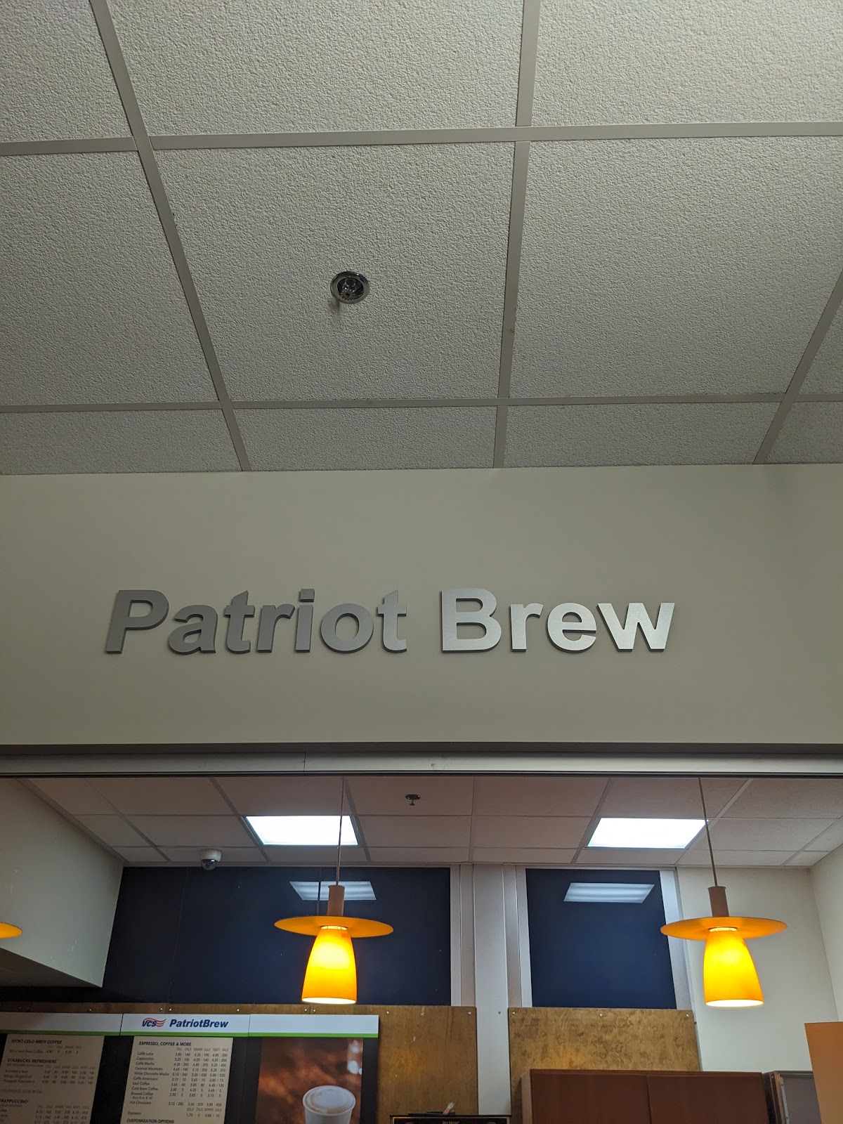 Patriot brew interior