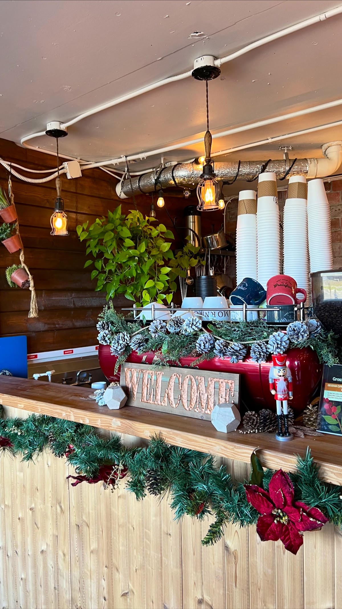 Unwind Cafe interior