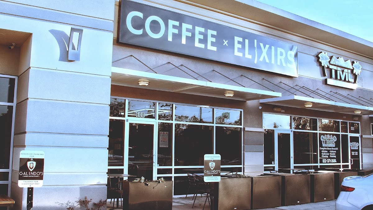 Galindo's Coffee + Elixirs interior