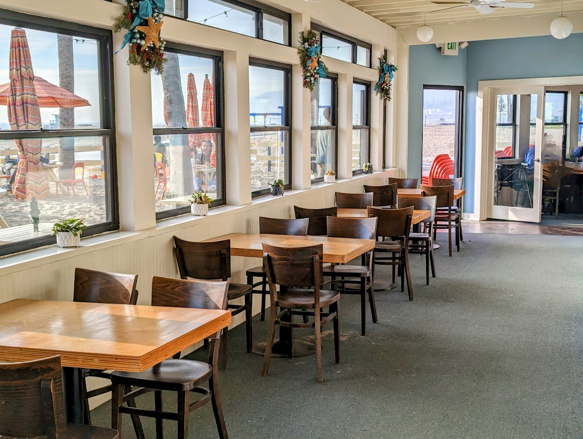 Back on the Beach Cafe interior
