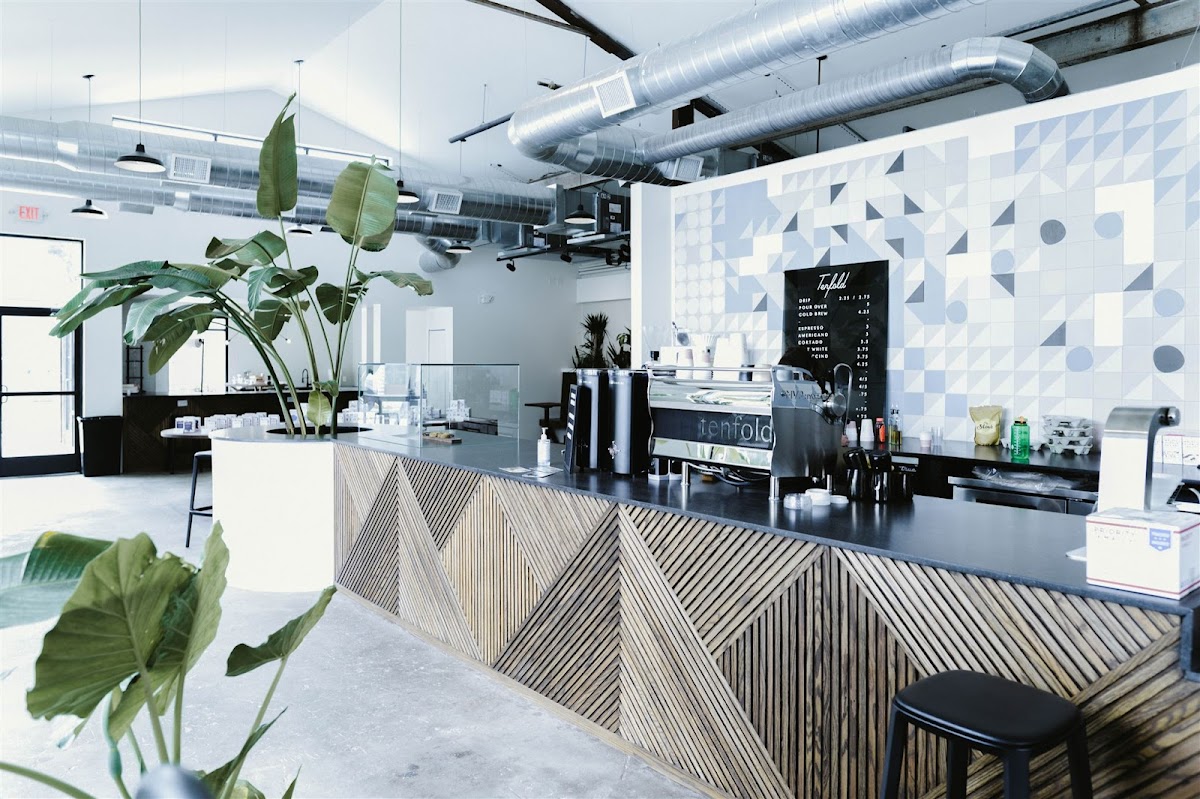 Tenfold Coffee Company interior