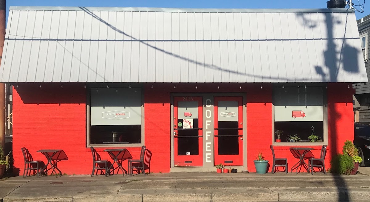Petite Rouge Cafe & Coffee Truck interior