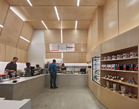 Coffee Bar Montgomery interior