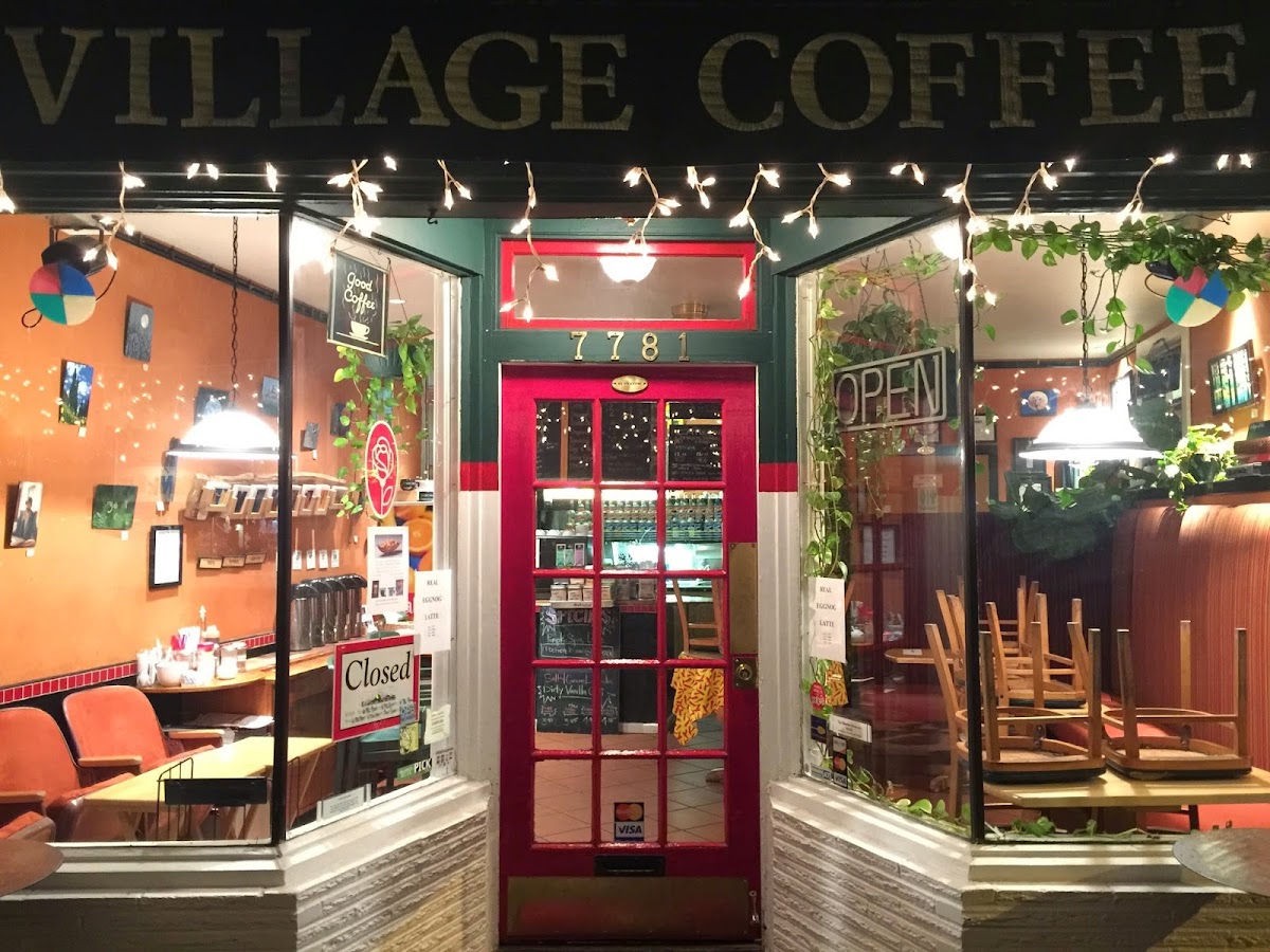 Village Coffee interior